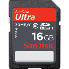 SanDisk Ultra SDHC Class 10 UHS-I 16GB 