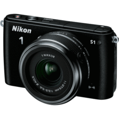 Nikon 1 S1 with 11-27.5mm Kit (Black)