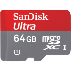 SanDisk 64GB microSDXC Ultra Class 10 UHS-I