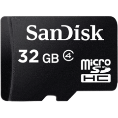 SanDisk 32GB microSDHC Class 4