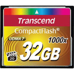 Transcend 32GB 1000x CompactFlash