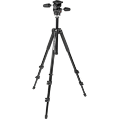 Manfrotto 294 Aluminum 3-Section Tripod with 3-Way Head