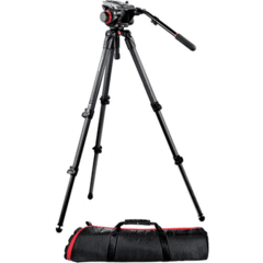 Manfrotto 504HD Head with 535 2-Stage Carbon Fiber Tripod