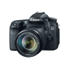 Canon EOS 70D with 18-135 IS STM Kit
