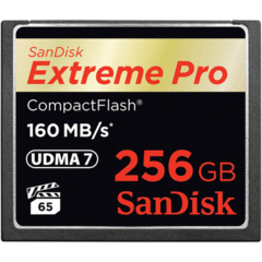 SanDisk Extreme Pro Compactflash 256GB 160MB/S