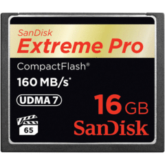 SanDisk Extreme Pro CompactFlash 16GB 160MB/s