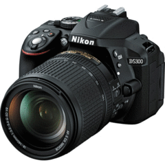 Nikon D5300 with 18-140mm Kit