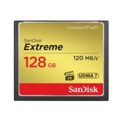 SanDisk Extreme CompactFlash 128GB 120MB/s
