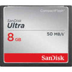 SanDisk Ultra CompactFlash 8GB 50MB/s