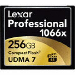 Lexar 256GB Professional 1066x CompactFlash UDMA7