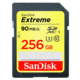 256GB Extreme UHS-I U3 SDXC 90MB/s 
