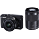 EOS M10 with 15-45mm and 55-200mm Kit (Black)