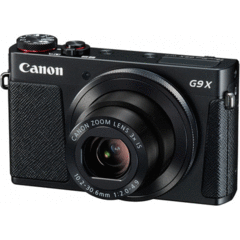 Canon PowerShot G9 X (Black) 