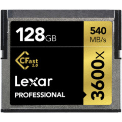 Lexar 128GB Professional 3600x CFast 2.0