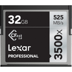 Lexar 32GB Professional 3500x CFast 2.0