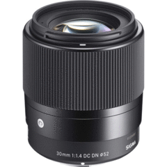 Sigma Contemporary 30mm f/1.4 DC DN for MFT