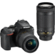 D5600 DSLR Camera with 18-55mm and 70-300mm