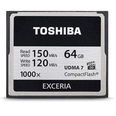 Toshiba 64GB EXCERIA 1000x CompactFlash