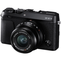 Fujifilm X-E3 with 23mm f/2 Kit (Black)