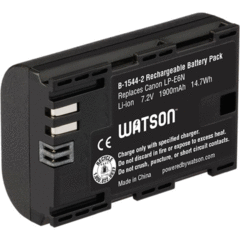 Watson LP-E6N Lithium-Ion Battery Pack (7.2V, 1900mAh)