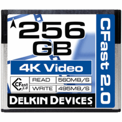 Delkin Devices 256GB Cinema CFast 2.0