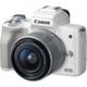 EOS M50 with 15-45mm (White)