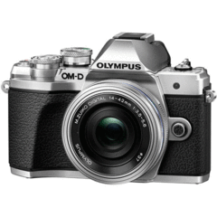 Olympus OM-D E-M10 Mark III with 14-42mm Kit (Silver) 