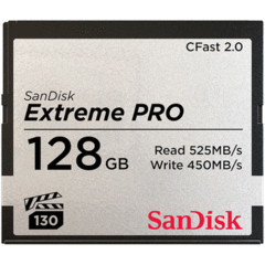 SanDisk 128GB Extreme PRO CFast 2.0