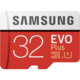 32GB EVO+ UHS-I microSDHC Memory Card with SD Adapter