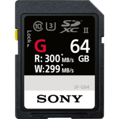Sony 64GB SF-G Series UHS-II SDXC Memory Card