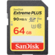 64GB Extreme PLUS UHS-I SDXC Memory Card