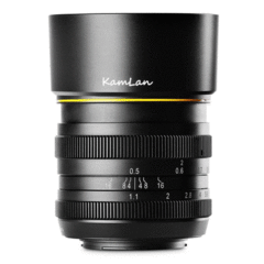 Kamlan 50mm f/1.1 Manual Focus Lens for Canon EF-M