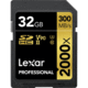 32GB Professional 2000x UHS-II SDXC