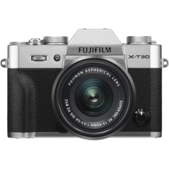 Fujifilm X-T30 with 15-45mm Lens (Silver)
