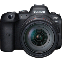 Canon EOS R6 with 24-105mm f/4L