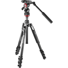 Manfrotto Befree Live Aluminum Lever-Lock Tripod Kit with EasyLink & Case
