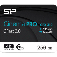 Silicon Power 256GB Cinema PRO CFX 310 CFast 2.0