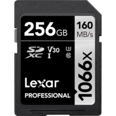 Lexar 256GB Professional 1066x UHS-I SDXC