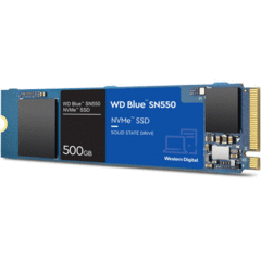 WD 500GB Blue SN550 NVMe M.2 Internal SSD