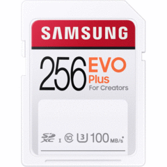 Samsung 256GB EVO Plus UHS-I SDXC