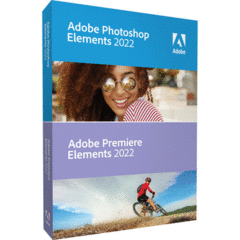 Adobe Photoshop & Premiere Elements 2022 (Mac/Windows, DVD)