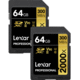 64GB Professional 2000x UHS-II SDXC (2-Pack)