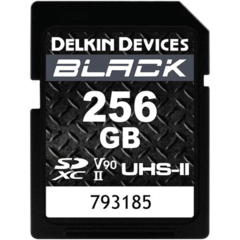 Delkin Devices 256GB BLACK UHS-II SDXC