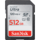 512GB Ultra SDXC UHS-I (120 MB/s)