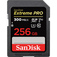 SanDisk 256GB Extreme PRO UHS-II SDXC
