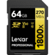 64GB Professional 1800x UHS-II SDXC (2-Pack)