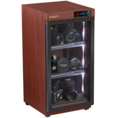 Ruggard EDC-50L-RM Electronic Dry Cabinet (50L, Red Mahogany)