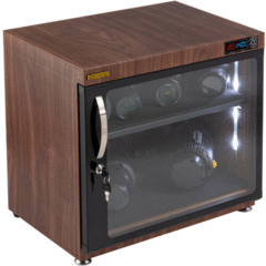 Ruggard EDC-80L-WO Electronic Dry Cabinet (80L, Weathered Oak)