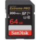 64GB Extreme PRO UHS-I SDXC (200MB/s)