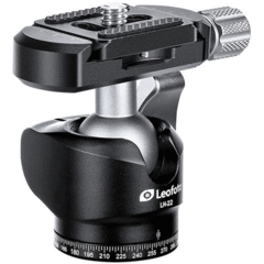 Leofoto LH-22 Low-Profile Ball Head with Quick Release Plate